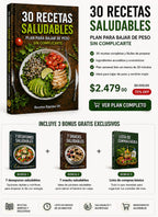 ¿Querés bajar de peso pero no sabés por dónde empezar? Este plan de 30 recetas simples te organiza toda la alimentación del mes sin dietas estrictas ni pasar hambre.