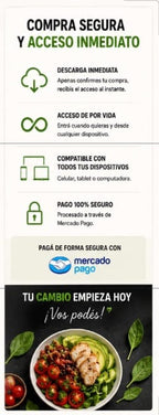 ¿Querés bajar de peso pero no sabés por dónde empezar? Este plan de 30 recetas simples te organiza toda la alimentación del mes sin dietas estrictas ni pasar hambre.