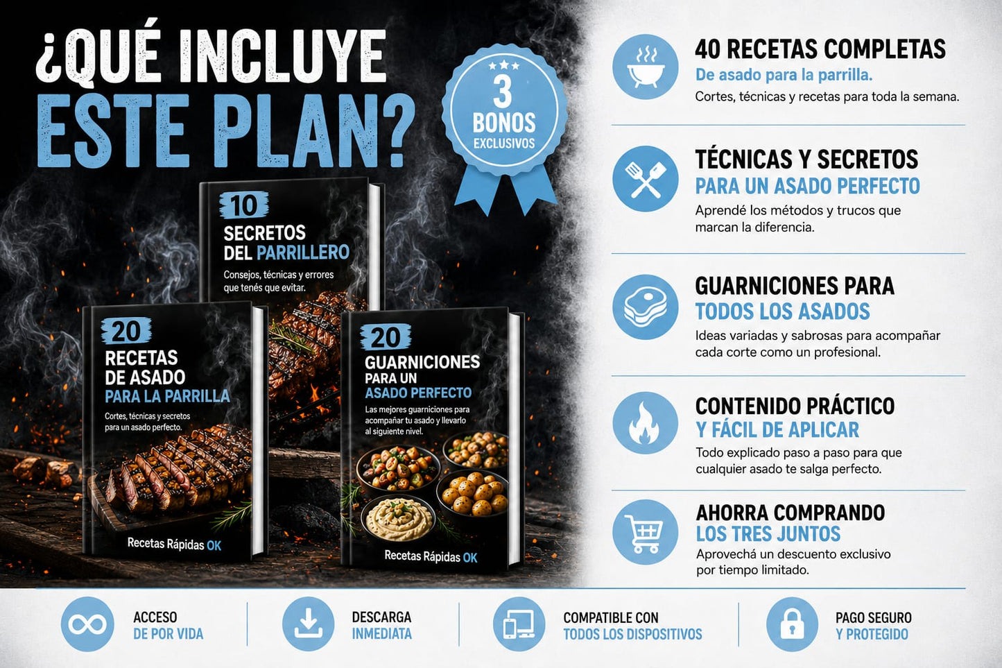 MEGA PACK PARRILLERO
