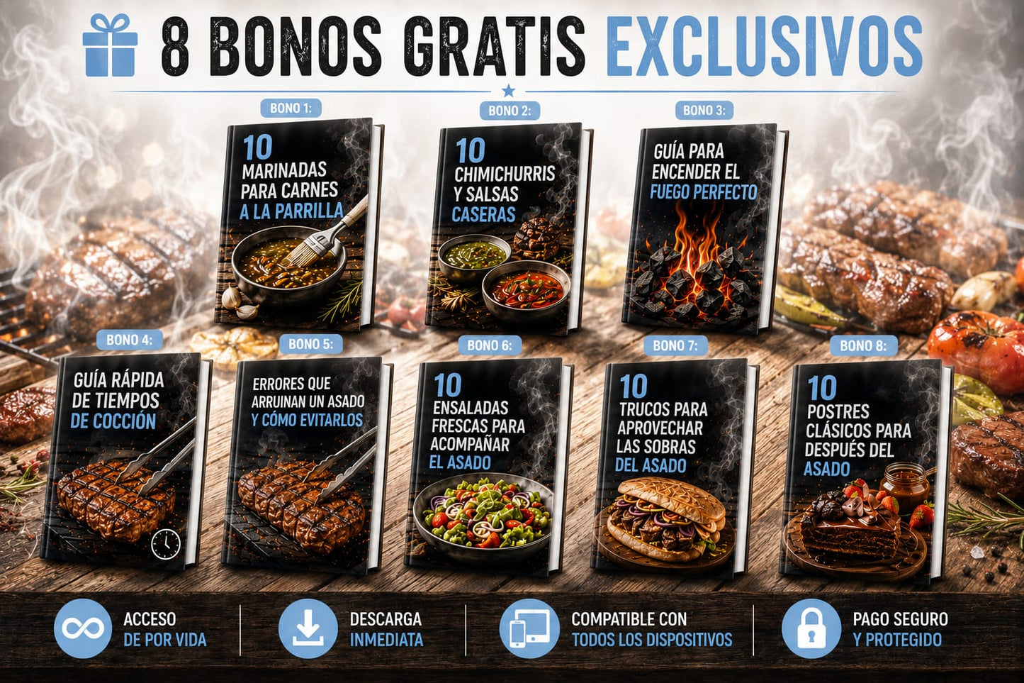 MEGA PACK PARRILLERO