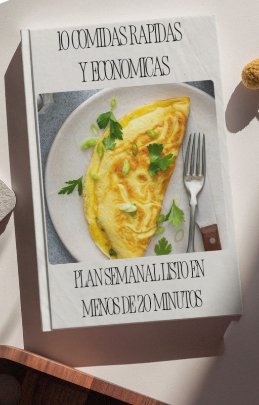 10 recetas rápidas y fáciles para toda la semana (sin complicaciones)