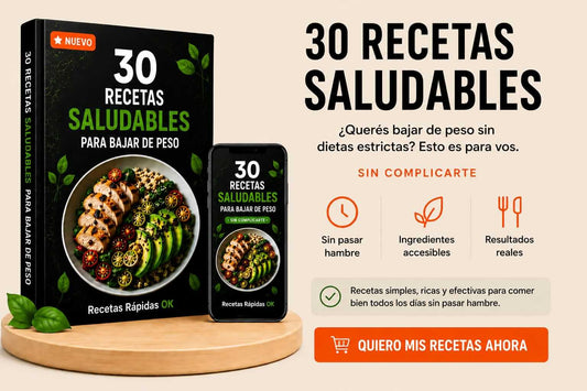 Un mes de comidas organizadas. Sin pasar hambre, sin perder tiempo.