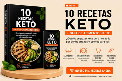 Empezá Keto hoy. Comé rico, bajá de peso y olvidate de las dietas extremas.